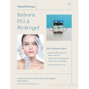 Reborn PLLA Gel Filler 5 ml för hudvård